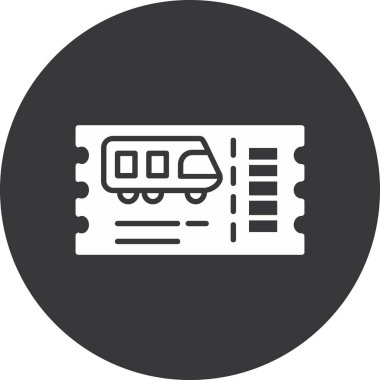 dağıtım kamyonu ikonu vektör çizimi