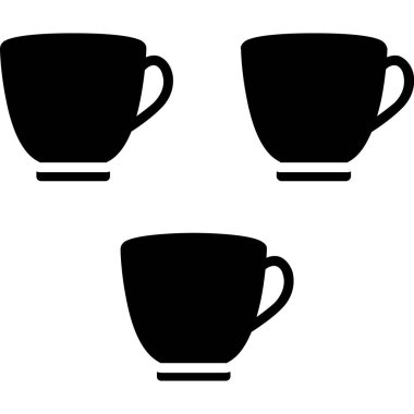 Cup vektör illüstrasyon tasarımı