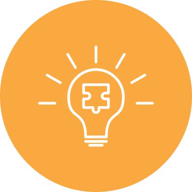 Ampul Ağı simgesi, basit vektör illüstrasyonu