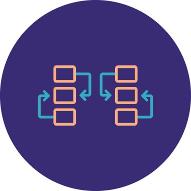 seo modern simgesinin vektör illüstrasyonu