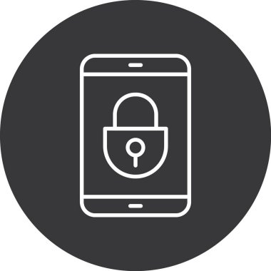 mobil simge vektör illüstrasyonu