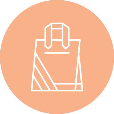 Bir alışveriş çantasının vektör çizimi