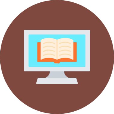 kitap vektörü simgesi modern basit vektör illüstrasyonu