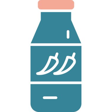 şişe içecek vektör illüstrasyonu