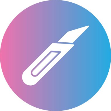 Kalem. Web simgesi basit illüstrasyon