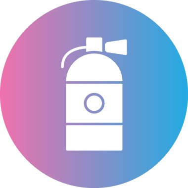 gaz tankı ikonu vektör illüstrasyonu