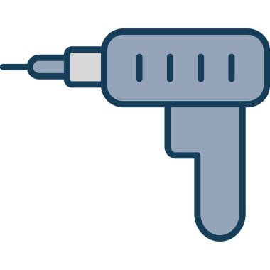 Dolgu simgesi, vektör illüstrasyonu