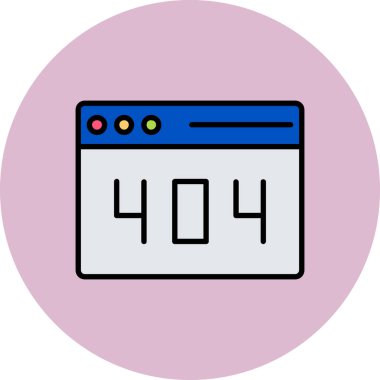 tarayıcı simgesi vektör illüstrasyonu