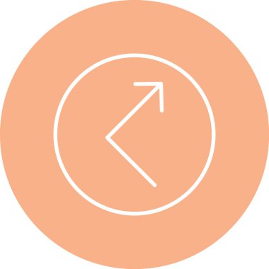 Modern saatin vektör çizimi