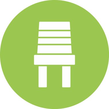 Modern simge yapısal eksikliğinin vektör çizimi