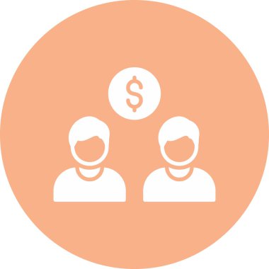 İnsan simgesinin vektör illüstrasyonu