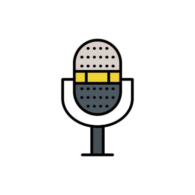 Radyo simgesinin vektör illüstrasyonu