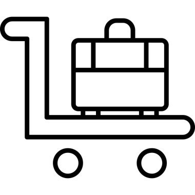 Alışveriş arabası. Basit tasarım