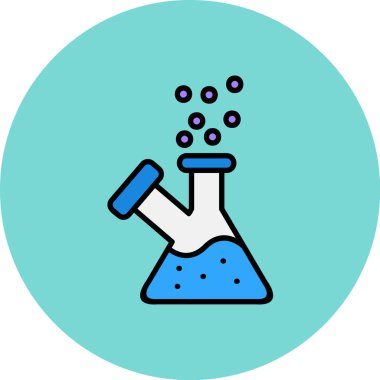 Bilim simgesi vektör illüstrasyonu