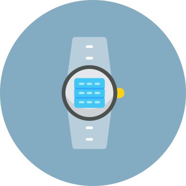 izle simge vektör illüstrasyonu