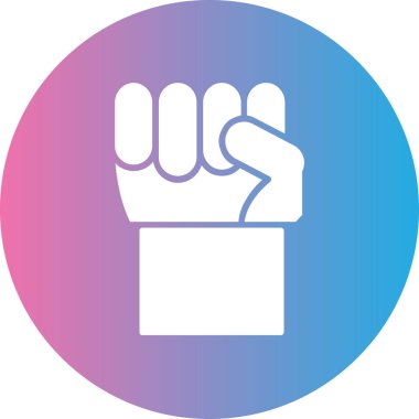 fist icon. vector illustration