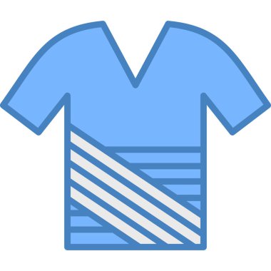 shirt simgesi vektör illüstrasyonu