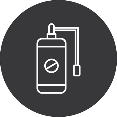 Benzin istasyonu modern simgesinin vektör illüstrasyonu