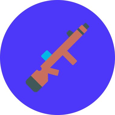 Silah simgesinin vektör illüstrasyonu