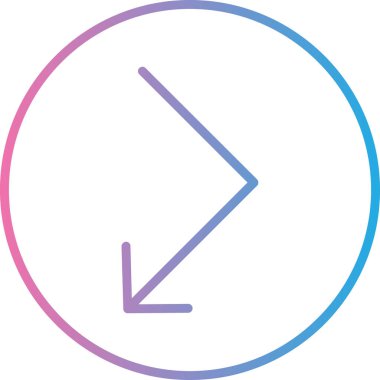 ok simgesi vektör illüstrasyonu