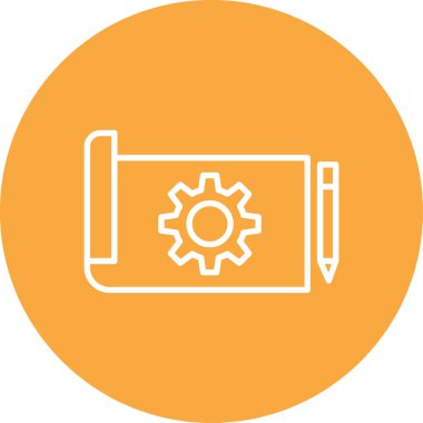 seo modern simgesinin vektör illüstrasyonu