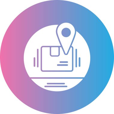 vektör çizim konumu harita simgesi