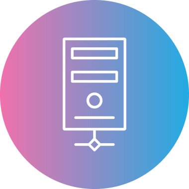 seo modern simgesinin vektör illüstrasyonu