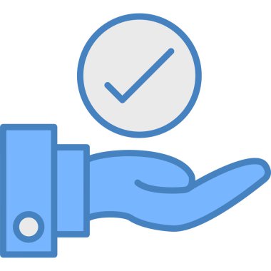 Eldivenlerin el temizleme simgesi düz stil