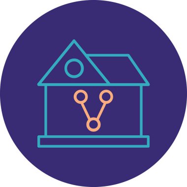 vektör evi resimleme