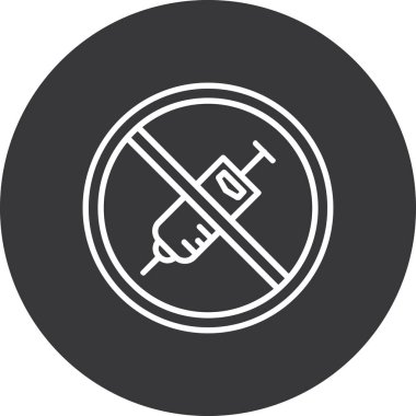 Tornavidasız vektör simgesi