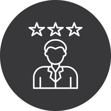 Modern iş adamının vektör çizimi