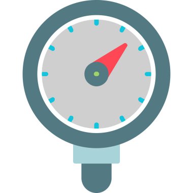 Pusula renkli vektör simgesi