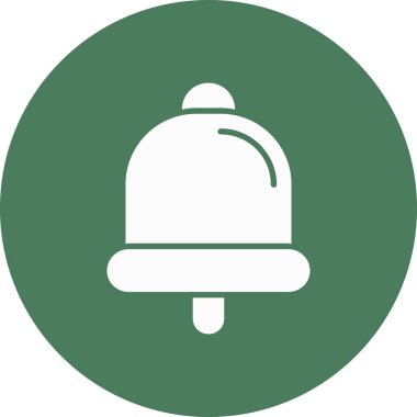 Çan simgesinin vektör illüstrasyonu