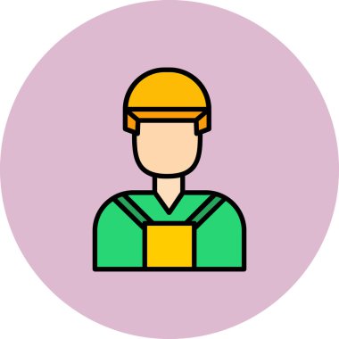 man simgesi vektör illüstrasyonu