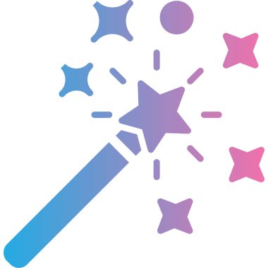 havai fişek simgesi, vektör çizimi