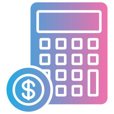 Dolar simgesi. Basit bir çizim. para vektörü simgeleri