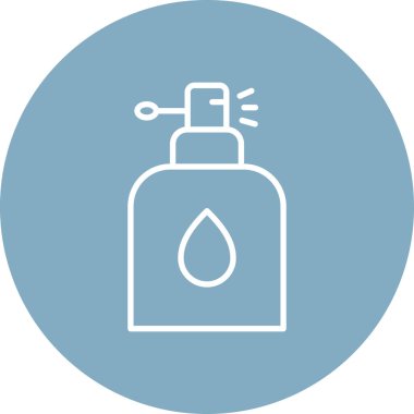 Bir şişe suyun vektör çizimi