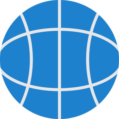 düz biçimli küresel internet dünyası simgesi