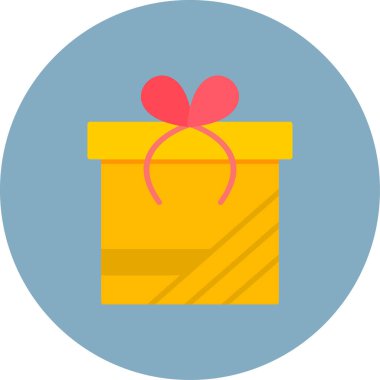 Kutu. Web simgesi basit illüstrasyon