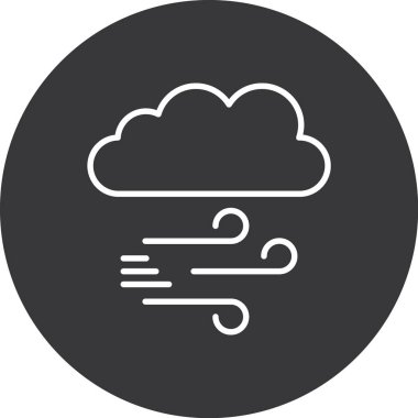 vektör bulut simgesi