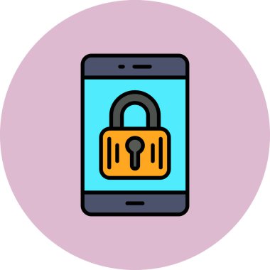 Cep telefonu. Basit resimleme