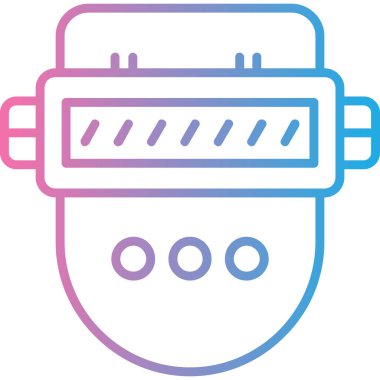 Elektrik dolgu simgesinin vektör illüstrasyonu