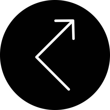 ok simgesi vektör illüstrasyonu