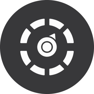 - Kamera. Web simgesi vektör illüstrasyonu