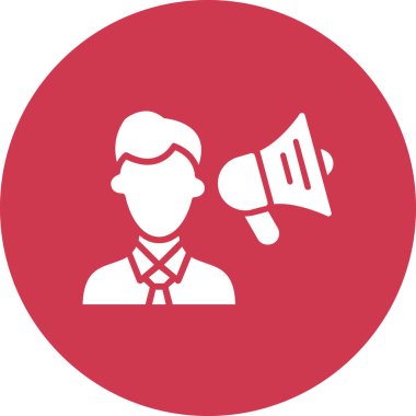 avatar. Web simgesi basit illüstrasyon