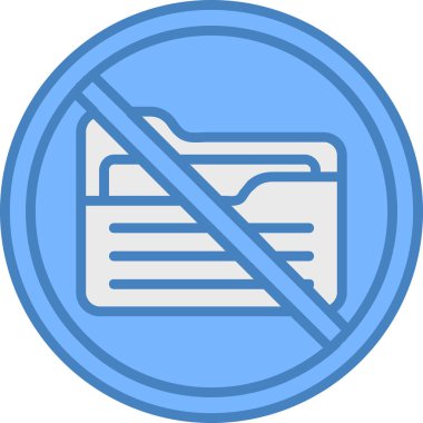 Dosya. Web simgesi basit illüstrasyon