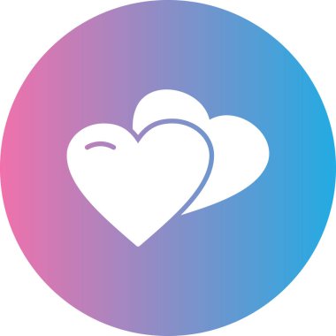 Modern aşk arkaplanının vektör çizimi