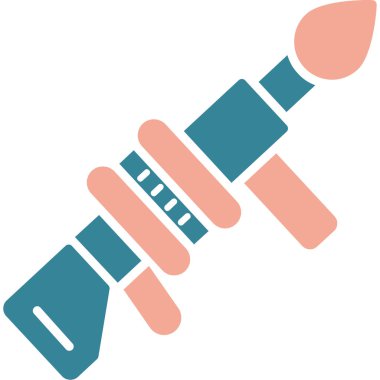 boya fırçası vektör simgesi