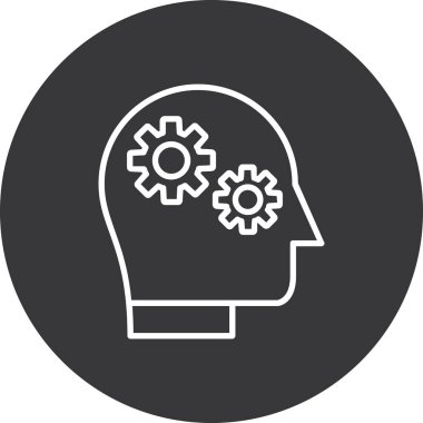 seo modern simgesinin vektör illüstrasyonu