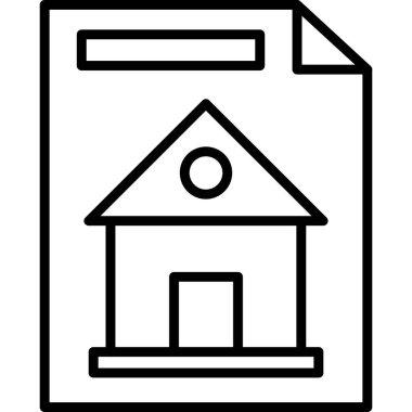 ev inşa vektör simgesi